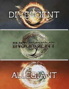 Divergent, Insurgent, and Allegiant