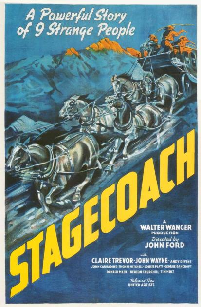 stage coach poster